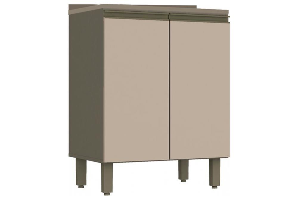 Balcão Cozinha Henn c/Tampo Connect c/2 Portas 60cm