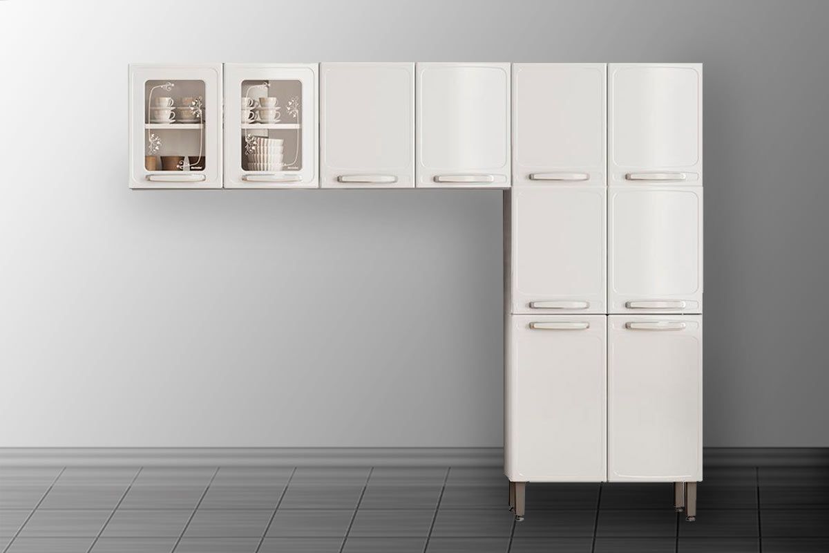 Cozinha Completa Bertolini 3 Peças Aço Evidence CPT58