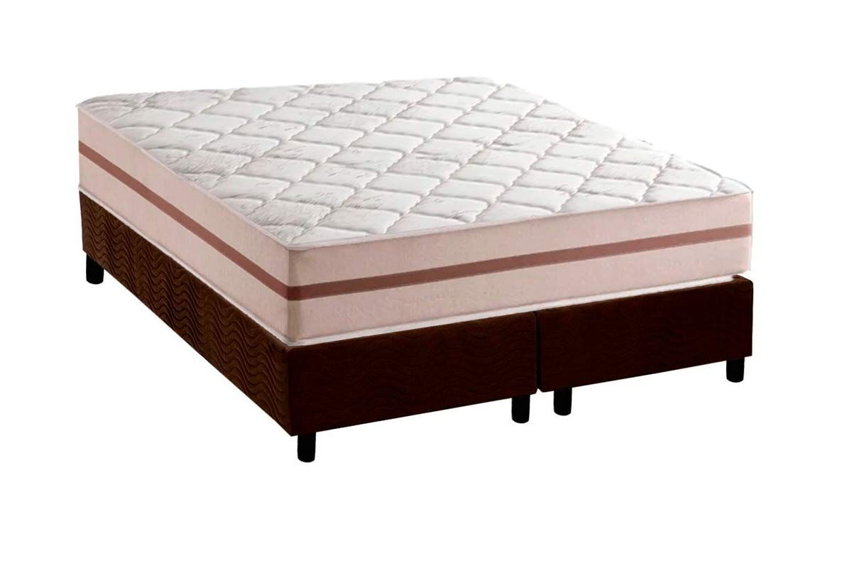 Cama Box CRC +Colchão Molas Classic Anjos