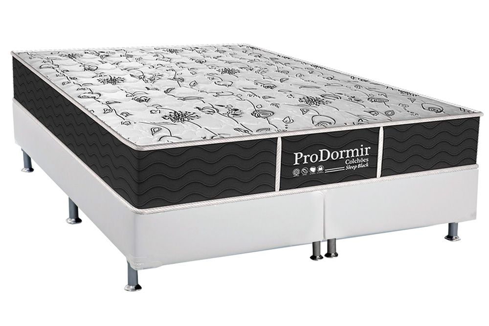 Cama Box CRC +Colchão Molas Sleep Probel