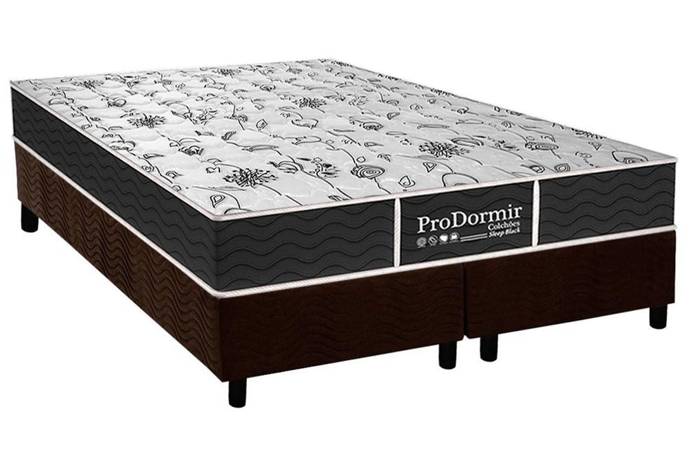 Cama Box CRC +Colchão Molas Sleep Probel