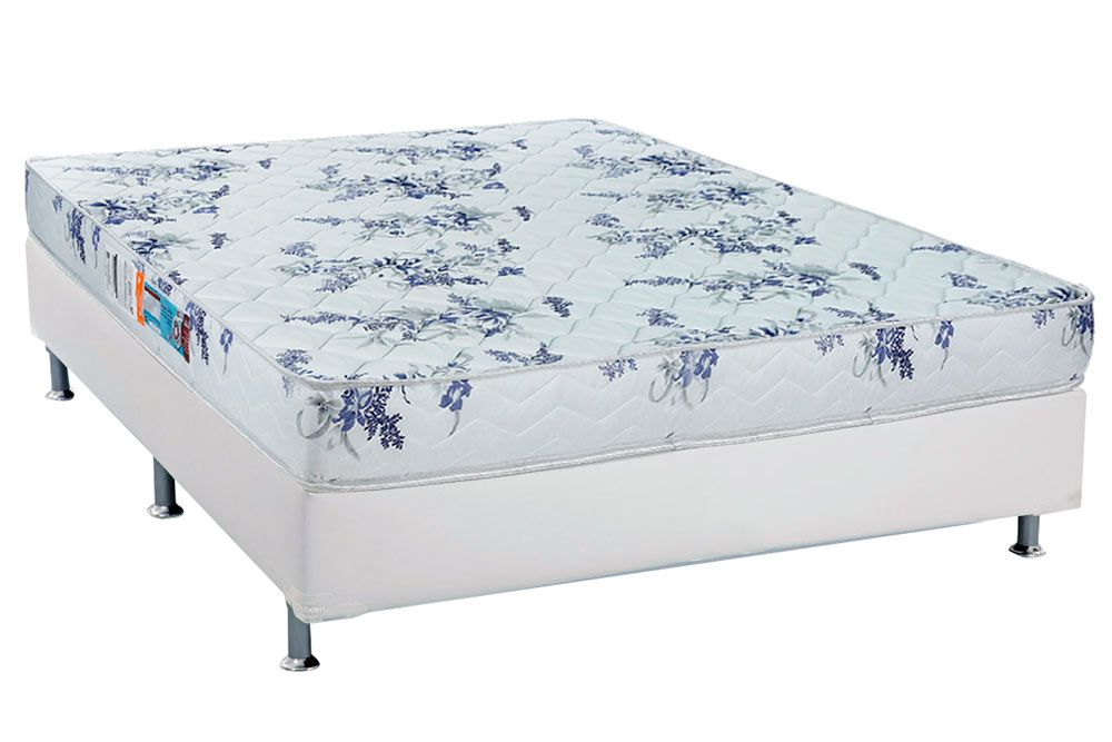 Colchão Solteiro D28 Luckspuma Celebrity Floral 78x188x20