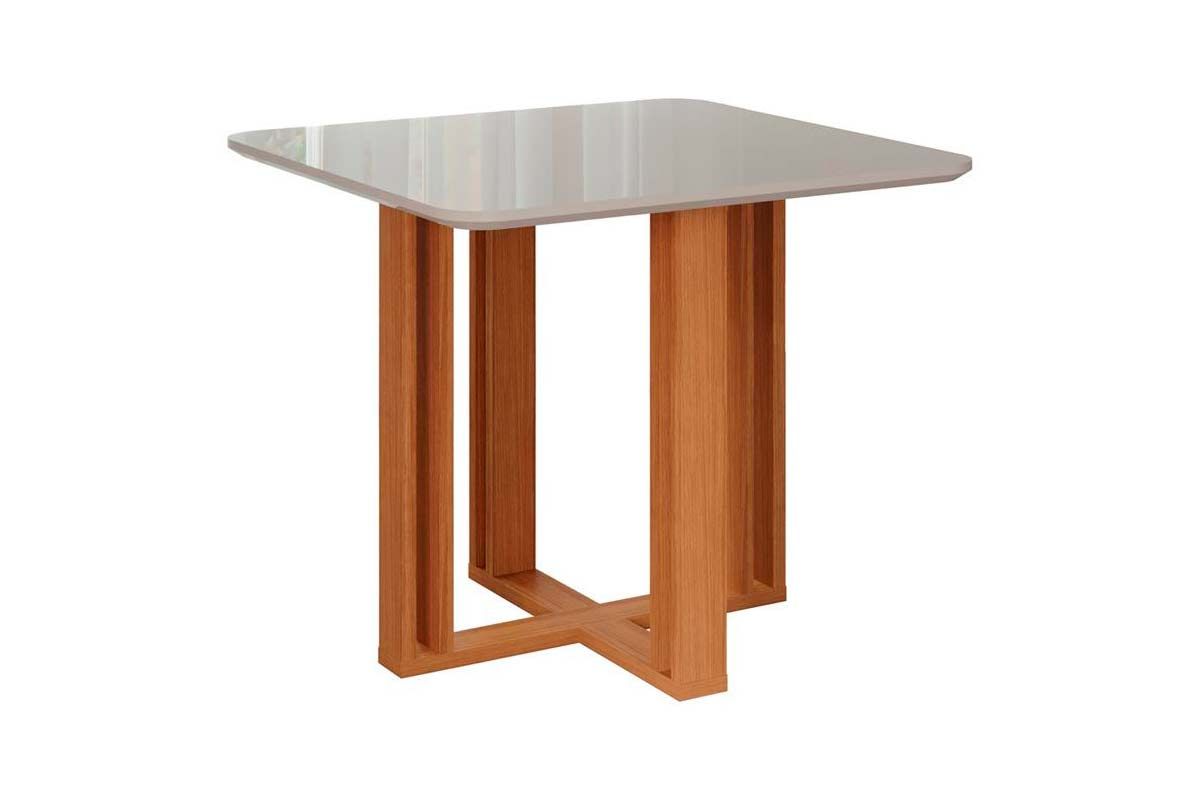 Mesa Jantar Flora c/Tampo MDF 95cm Cinamomo Cimol