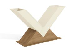 Base de Mesa Kappesberg Amora BA35 (Usar Tampo TA26, TA38, TA45, TA50 ou TA52)