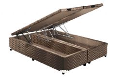Cama Box Baú Paropas Diamante Brown