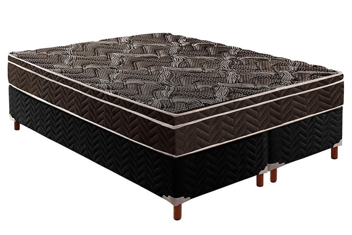 Cama Box CRC +Colchão Ortopédico Pasquale Paropas