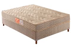 Cama Box Filhão +Colchão Espuma D33 Pasquale Paropas