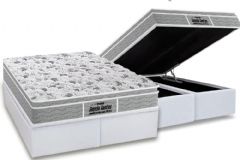 Cama Box Baú Filhão +Colchão Ortopédico Extreme Probel
