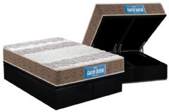 Cama Box Baú Filhão +Colchão Ortopédico Intense Probel