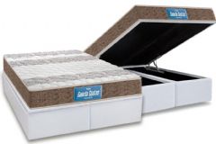 Cama Box Baú Filhão +Colchão Ortopédico Intense Probel
