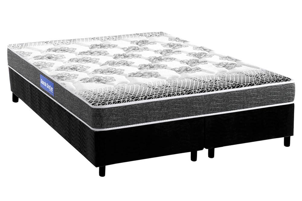 Cama Box CRC +Colchão Espuma D20 Resistente Probel
