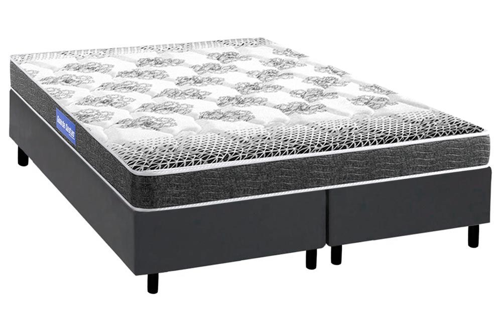 Cama Box CRC +Colchão Espuma D20 Resistente Probel
