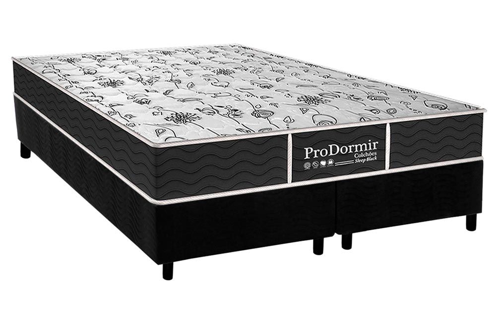 Cama Box CRC +Colchão Molas Sleep Probel