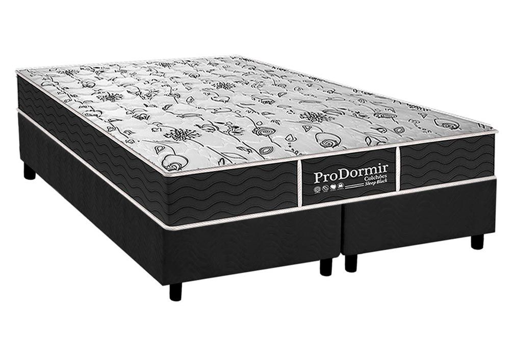 Cama Box CRC +Colchão Molas Sleep Probel