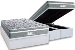 Cama Box Baú Filhão +Colchão Molas Evolution Probel