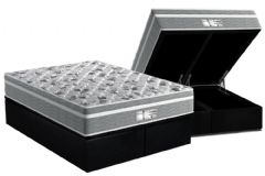 Cama Box Baú Filhão +Colchão Molas Evolution Probel