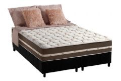 Cama Box Filhão +Colchão Molas Classic Anjos