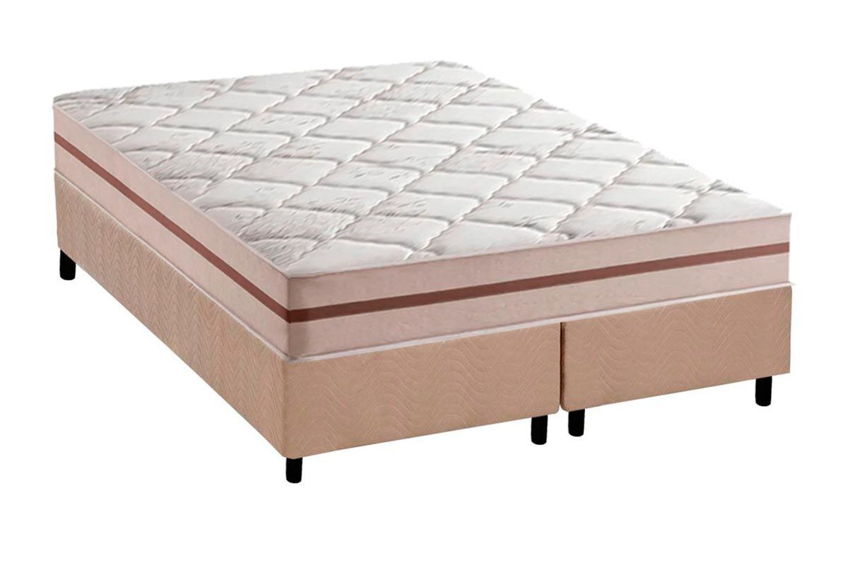 Cama Box CRC +Colchão Molas Classic Anjos