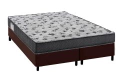 Cama Box Filhão +Colchão Ortopédico ISO100 Ortobom