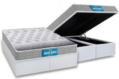 Cama Box Baú Filhão +Colchão Ortopédico Extreme Probel