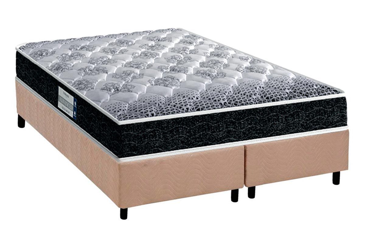 Cama Box CRC +Colchão Ortopédico Tech1500 Probel