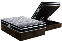 Cama Box Baú Filhão +Colchão Ortopédico Tech1500 Probel