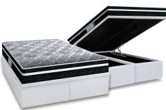 Cama Box Baú Filhão +Colchão Ortopédico Tech1500 Probel