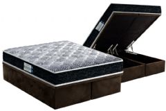 Cama Box Baú Filhão +Colchão Ortopédico Tech1500 Probel