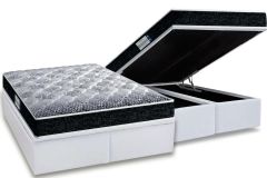 Cama Box Baú Filhão +Colchão Ortopédico Tech1500 Probel