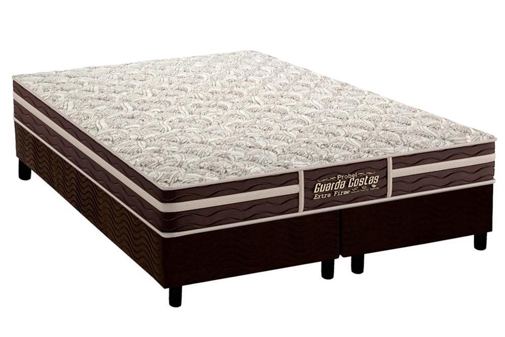 Cama Box CRC +Colchão Ortopédico Extra Firme Probel