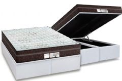 Cama Box Baú Filhão +Colchão Molas Evolution Probel