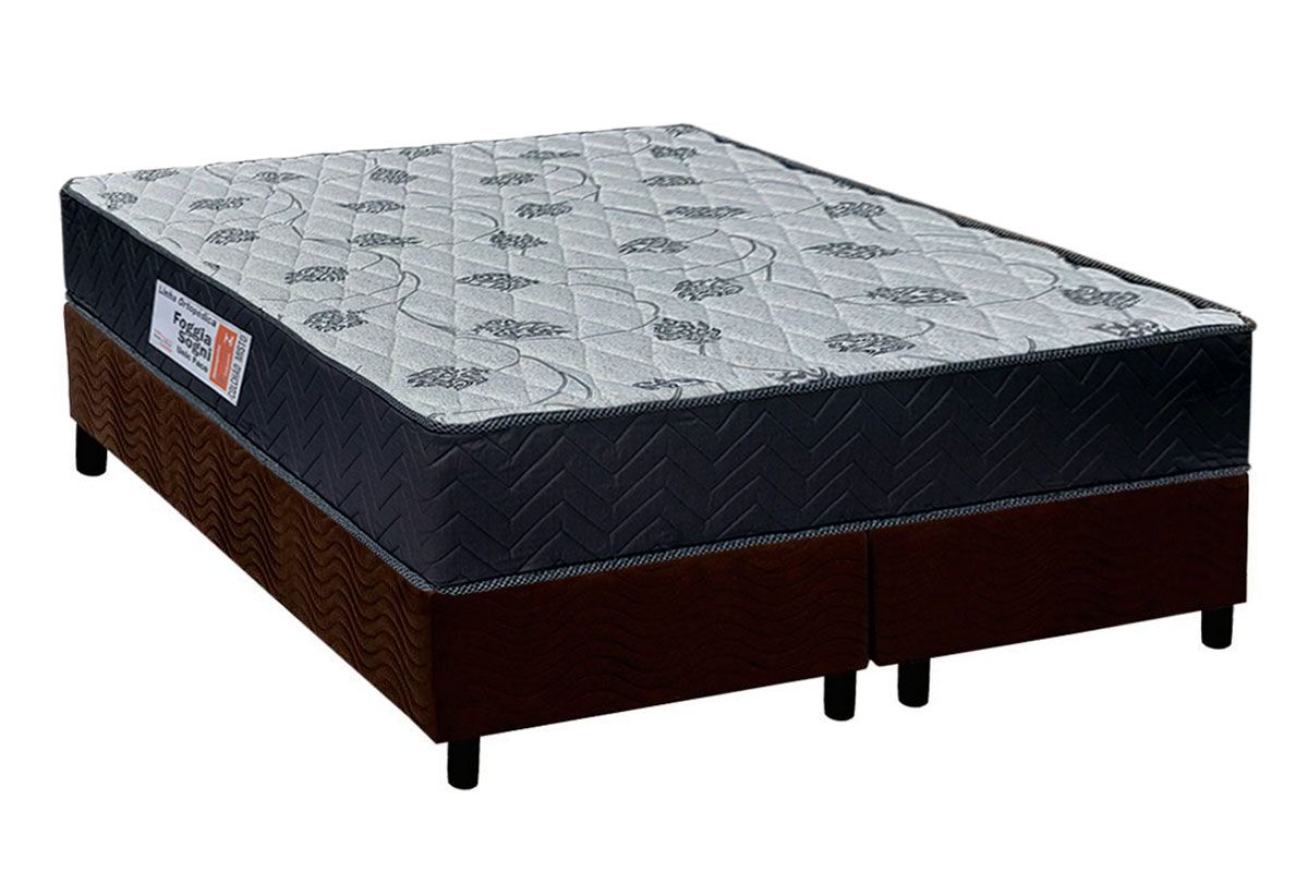 Cama Box CRC +Colchão Ortopédico Sogni Orthoflex