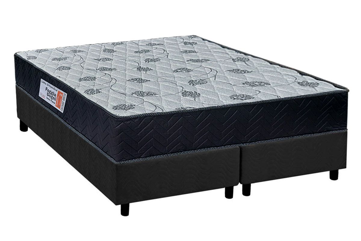 Cama Box CRC +Colchão Ortopédico Sogni Orthoflex