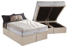 Cama Box Baú Filhão +Colchão Molas American Herval