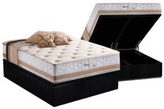 Cama Box Baú Filhão +Colchão Molas Spain Herval