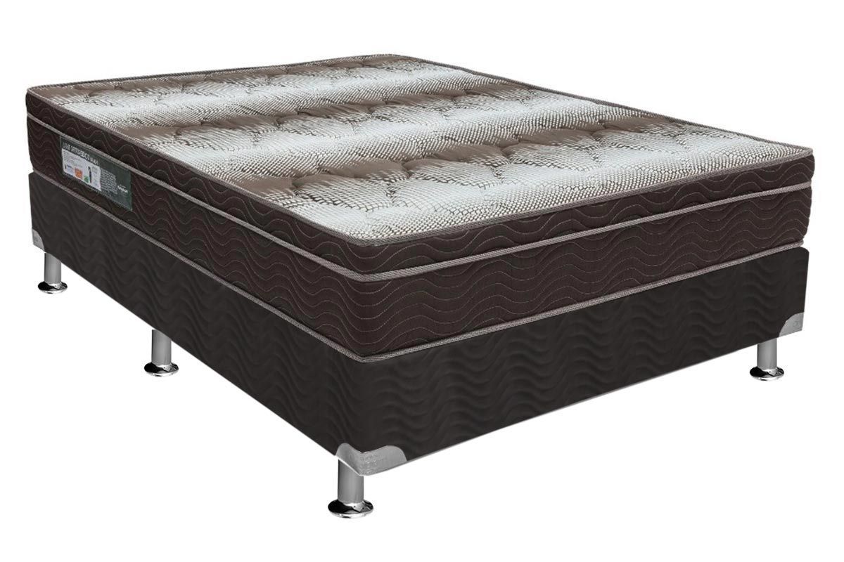 Cama Box CRC +Colchão Ortopédico Light Ortobom