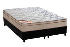 Cama Box Filhão +Colchão Molas Revolution Castor