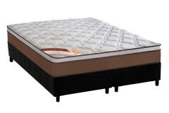 Cama Box Filhão +Colchão Molas Revolution Castor