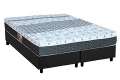 Cama Box Filhão +Colchão Molas System Class Castor