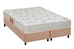 Cama Box Filhão +Colchão D33 Sleep Max Relax Castor