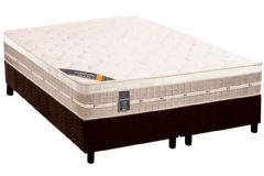 Cama Box Filhão +Colchão Molas Premium Castor