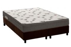 Cama Box Filhão +Colchão Espuma D45 Light Ortobom