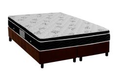 Cama Box Filhão +Colchão Molas Physical Ortobom