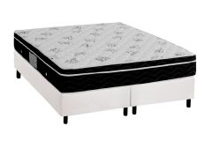 Cama Box Filhão +Colchão Molas Physical Ortobom
