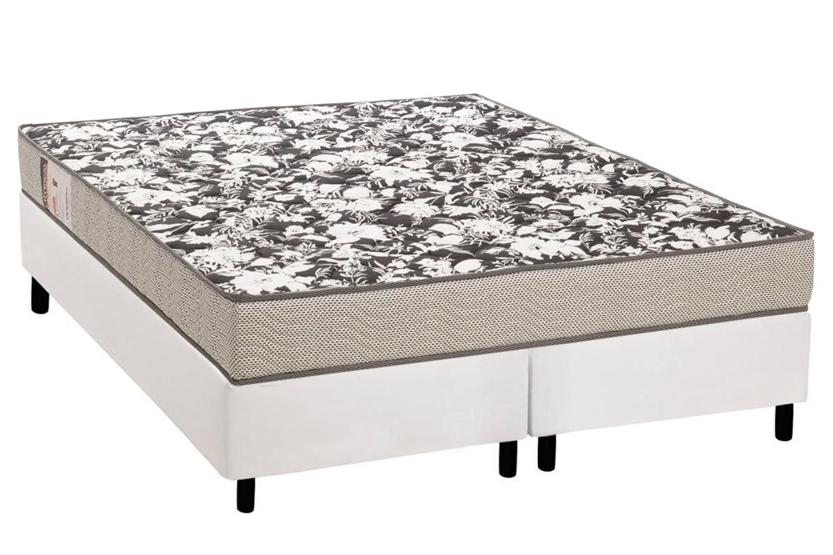 Cama Box CRC +Colchão D26 Physical Ultra Ortobom
