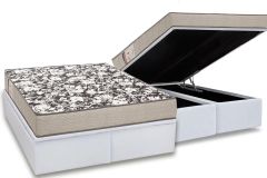 Cama Box Baú Filhão +Colchão D26 Physical Ultra Ortobom