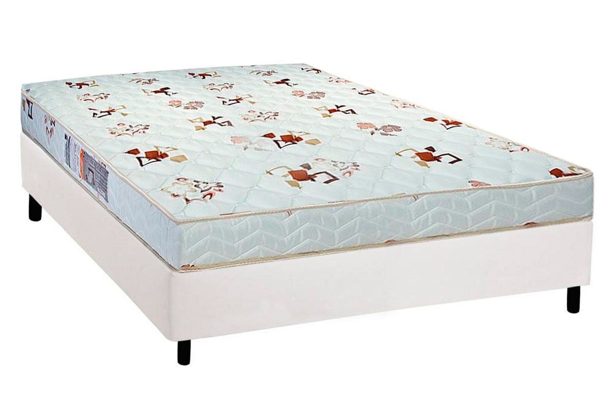 Cama Box CRC +Colchão D23 Roland Garros Luckspuma