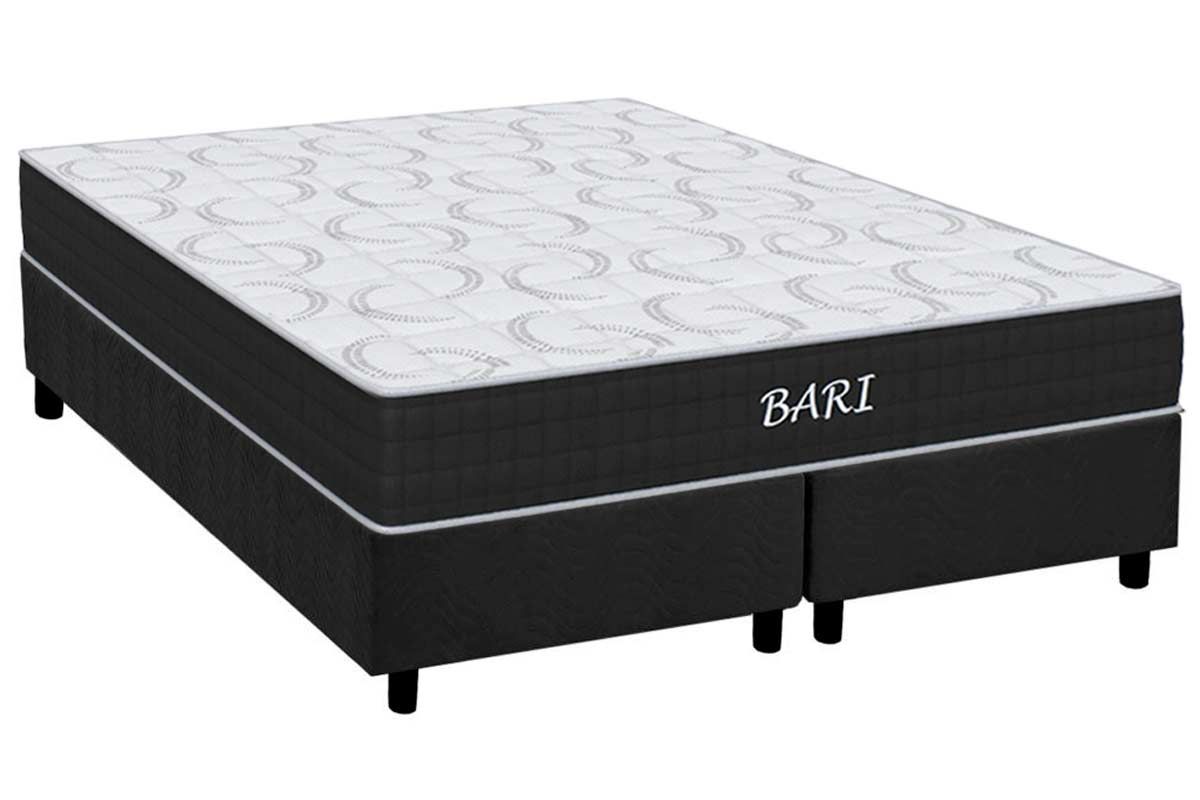 Cama Box CRC +Colchão Espuma D45 Bari Orthoflex