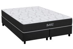 Cama Box Filhão +Colchão Espuma D45 Bari Orthoflex