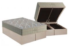 Cama Box Baú Filhão +Colchão Ortopédico Tech2000 Probel